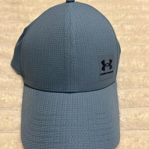 Under Armour Light Blue Baseball Cap with Logo Patch